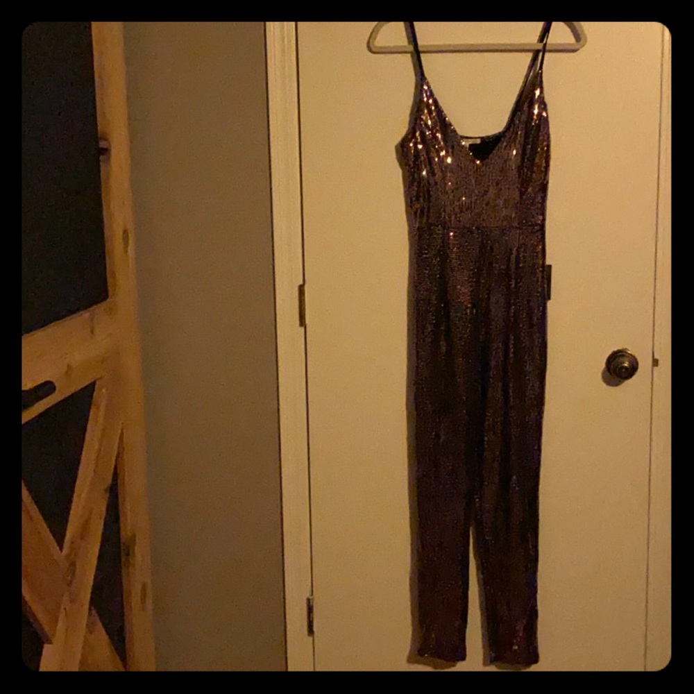 Sequin jumpsuit PERFECT PARTY OUTFIT